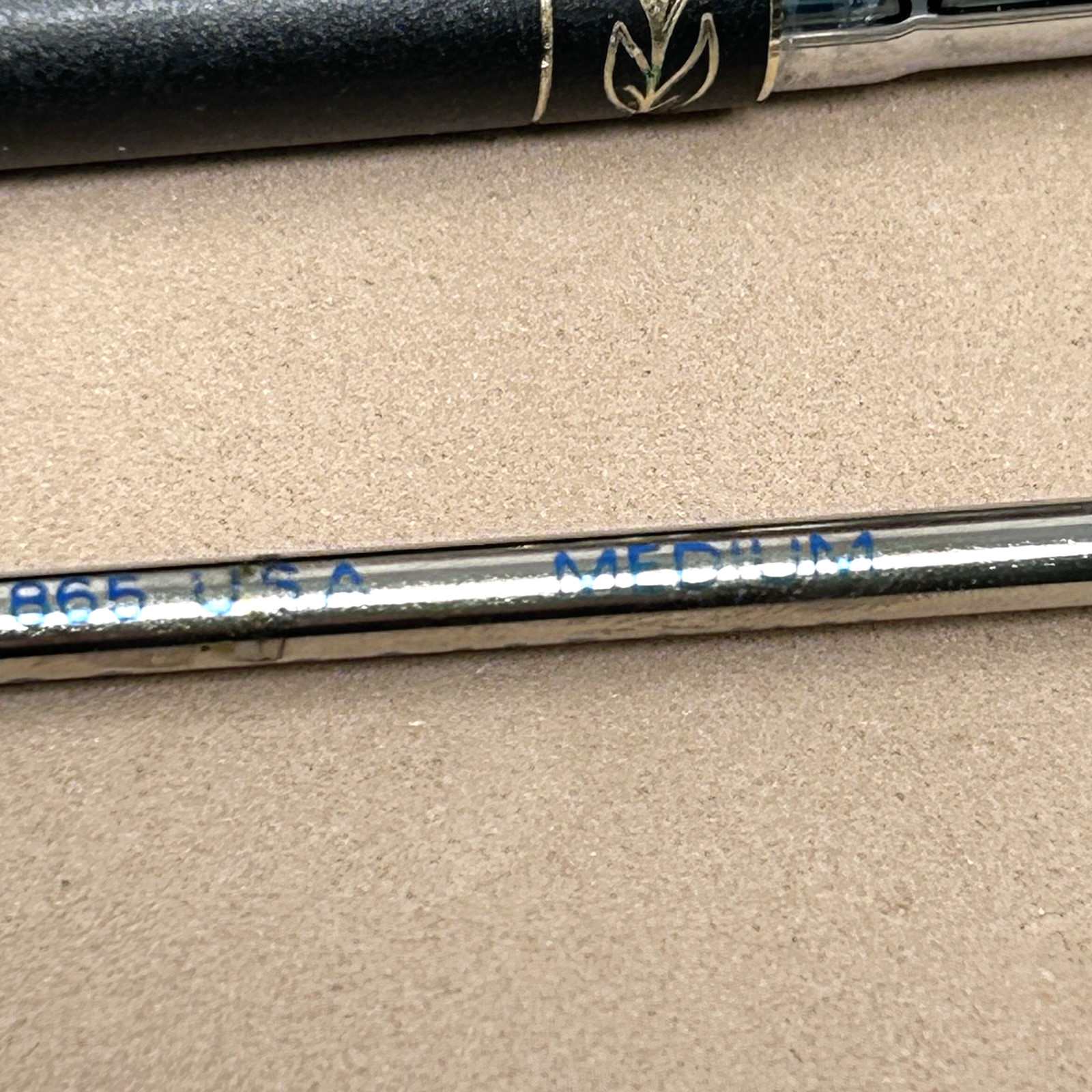 Vintage Cross Classic Century Ballpoint Pen Ladies Matte Black & Gold Trim, USA
