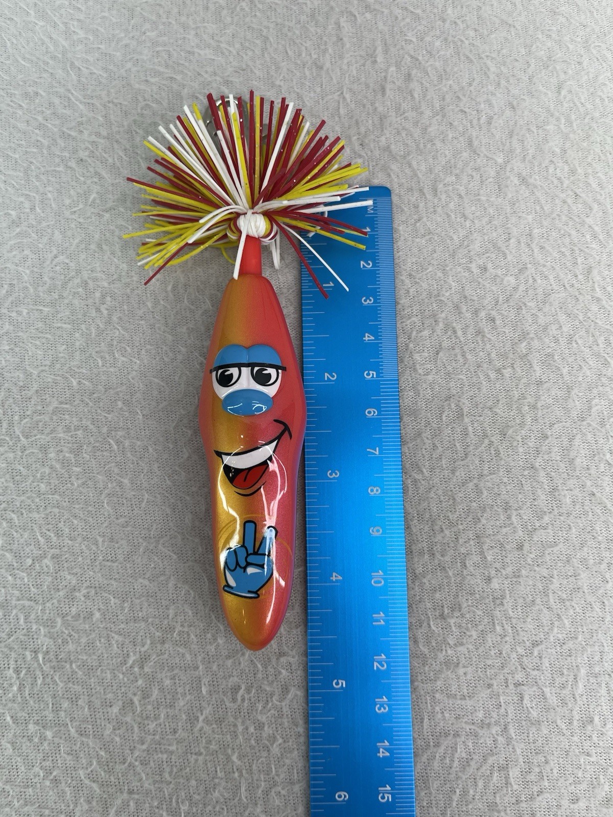 VTG Kooky Klickers Pen Krew 227 Harmony Peace Out Clip On School Pen NOS