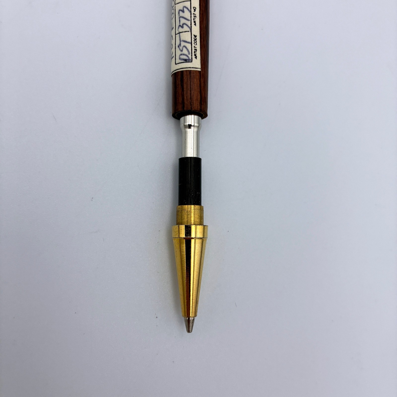 Lot of 14 Handmade Wooden Pens & Pencils – Some Broken – READ