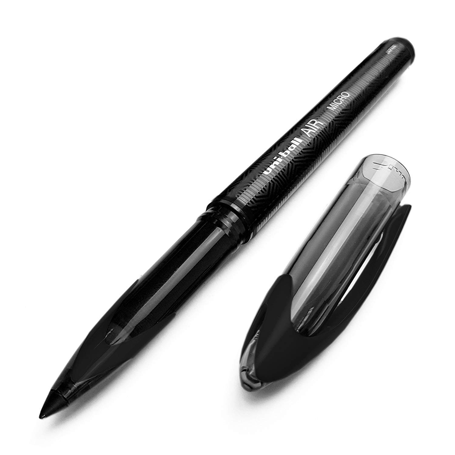 Fine Tip Rollerball Pens Set of 3 Black Blue Red 0.5mm Rollerball Pens