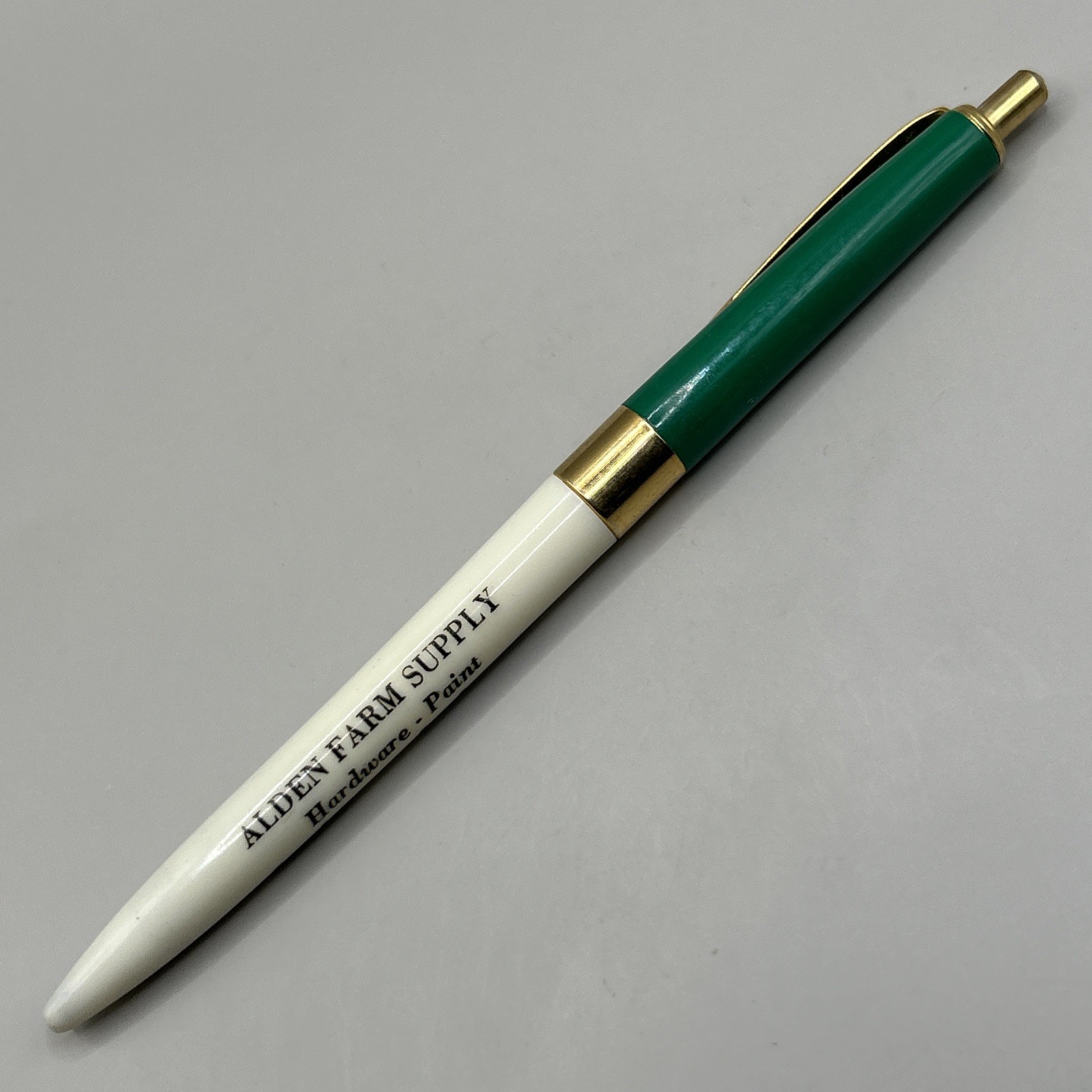 VTG c1950s/60s Rocket Ballpoint Pen ALDEN FARM SUPPLY Alden Kansas