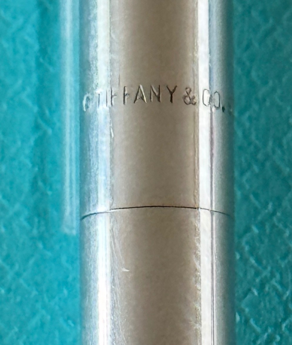 Tiffany & Co. Pen Caduceus Doctors Ballpoint Pen Sterling Silver 925 With Pouch