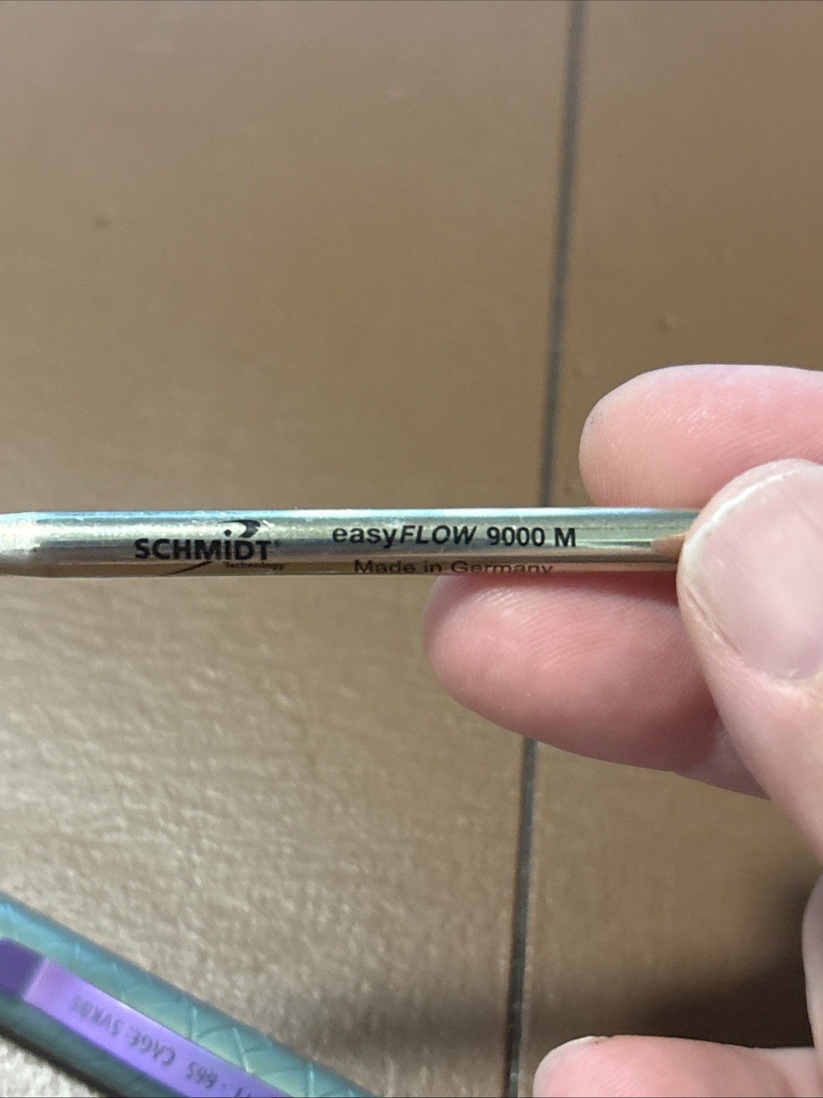 Maratac Countycomm Full Titanium Embassy Pen Custom Green Purple Anodization 665