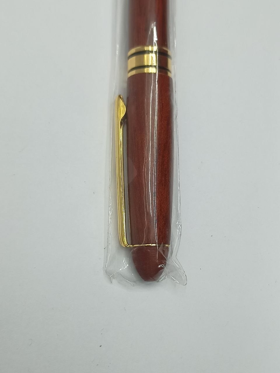 Vintage Soviet wooden ballpoint pen Unused since 1990 Prestigious appearance