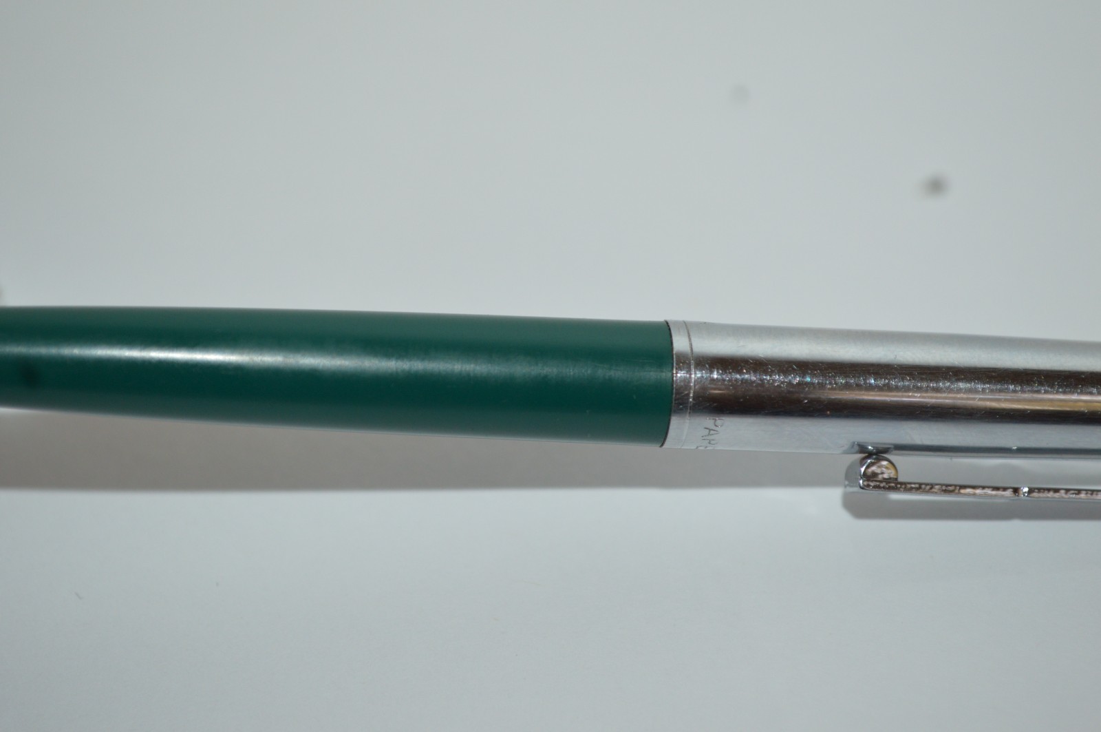 PAPER MATE Profile #2 Regular Grip Ball Pen Dark Green Barrel Made In USA 1990s