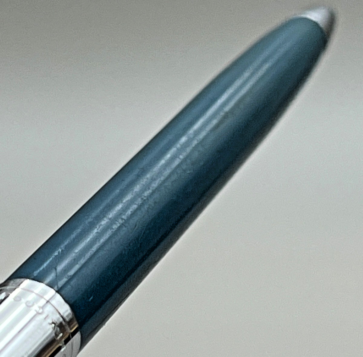 Paper Mate Double Heart Profile Slim Aqua Blue/Chrome, Blue Ink, Works – Mexico