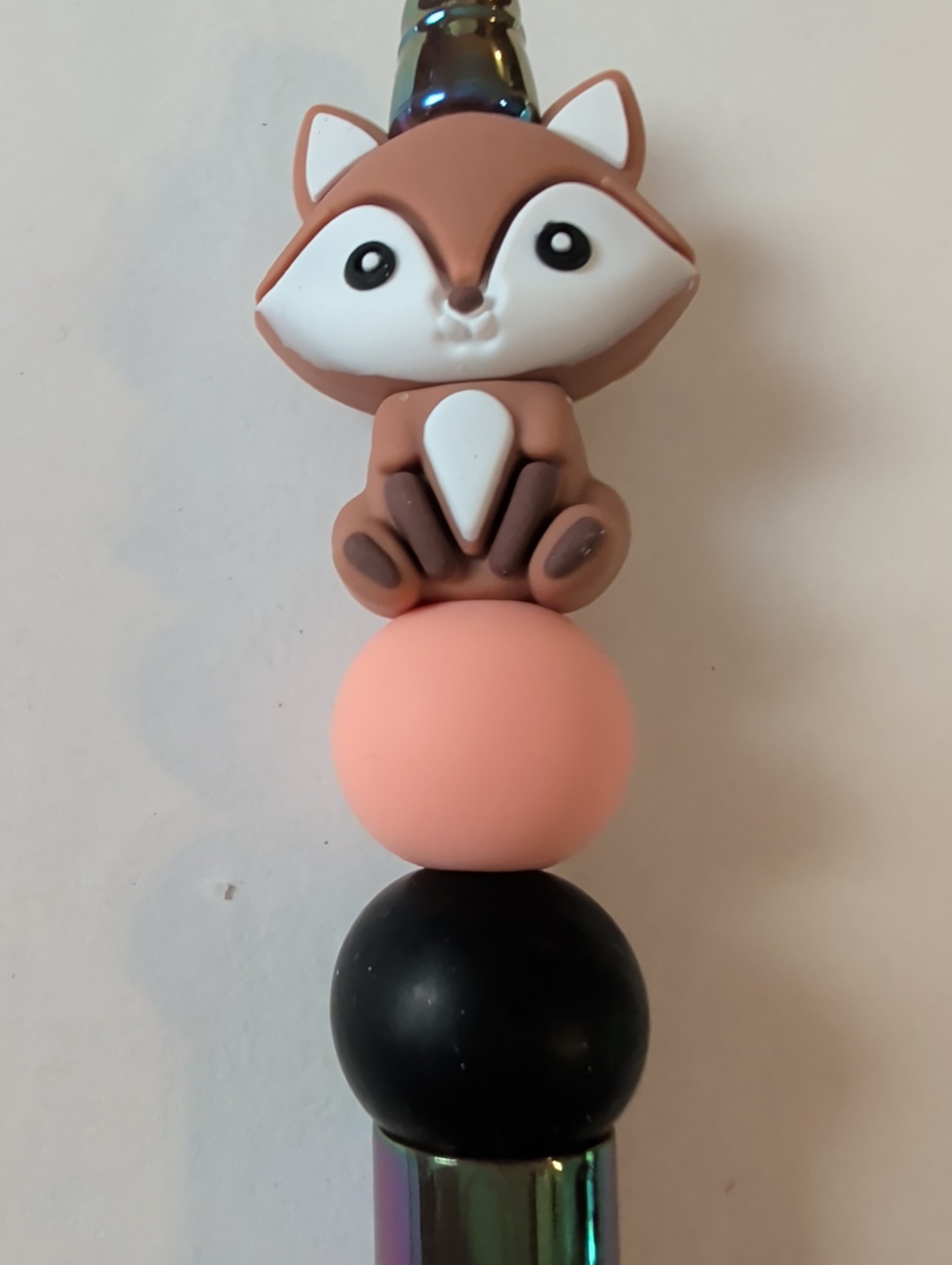 Cartoon Fox Black Ink Pen