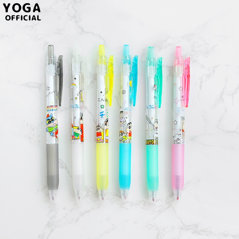Crayon* Shin-chan Set/6pcs ball-point pen ballpen student pens X’mas gift new