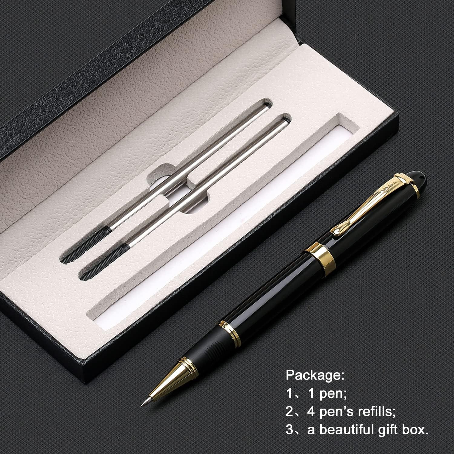 Luxury Ballpoint Pens Nice Ball Pen Best Gift for Men Professional Executive Off