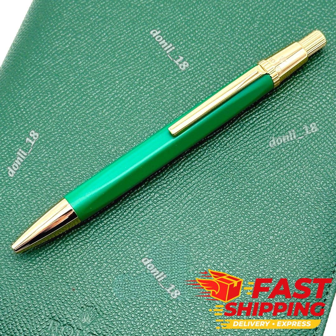 ROLEX Green Gold Ballpoint Pen AD VIP Gift Limited Collector Edition