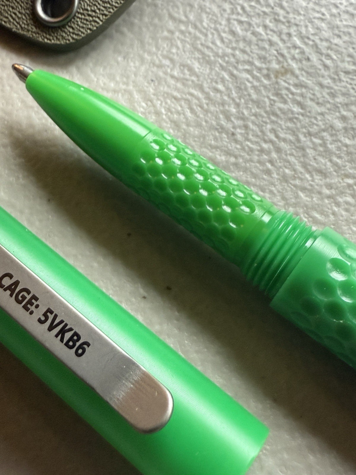 CountyComm Maratac Green Delrin Embassy Pen Lot Mechanical Pencil Limited EDC