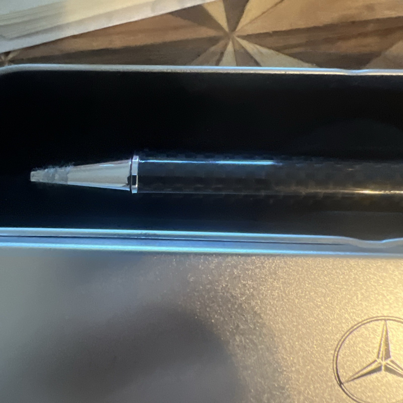 Mercedes-Benz Ballpoint Pen w/ Case -Fast Ship!
