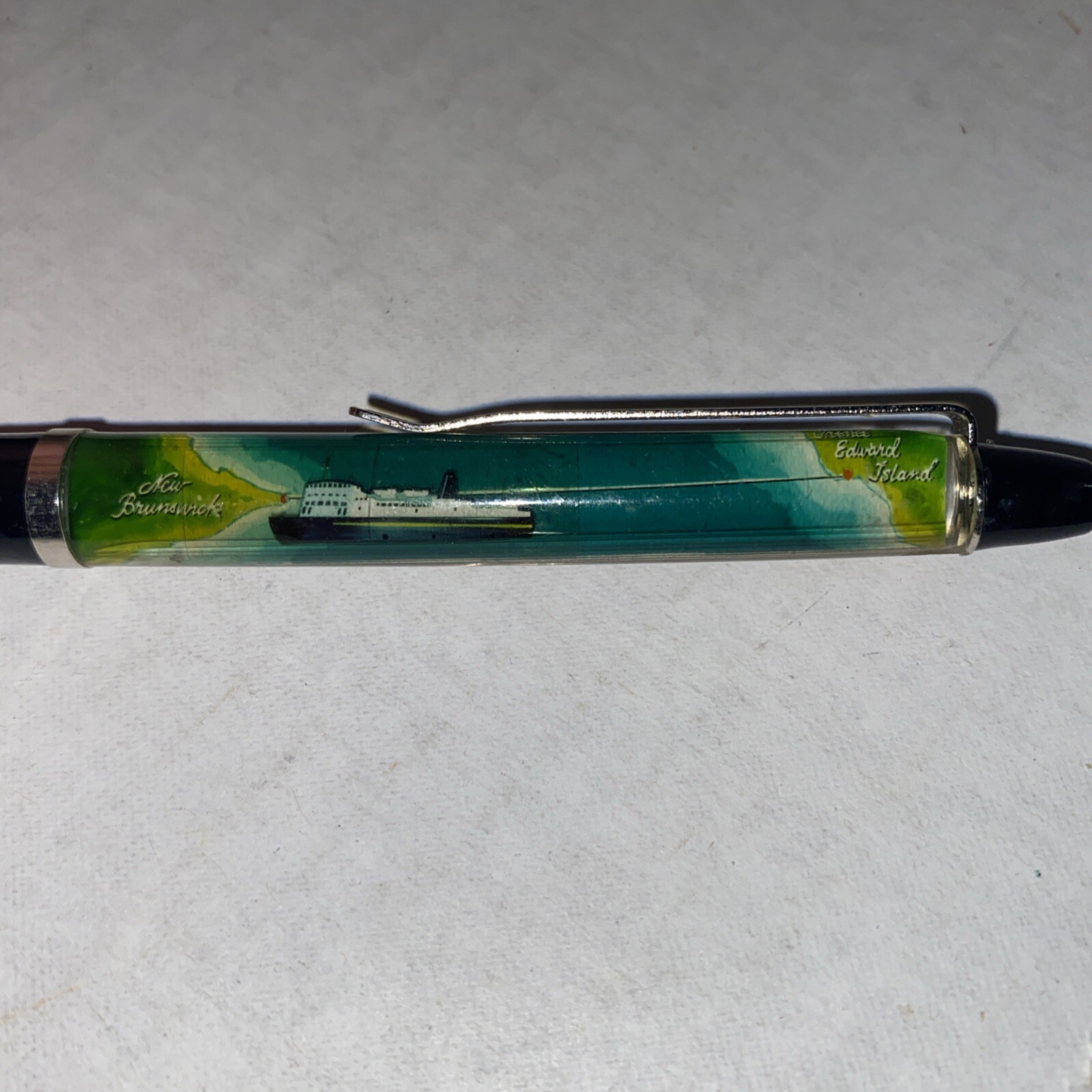 VTG Float Ballpoint Pen Boat Ferry Prince Edward Island PEI canada