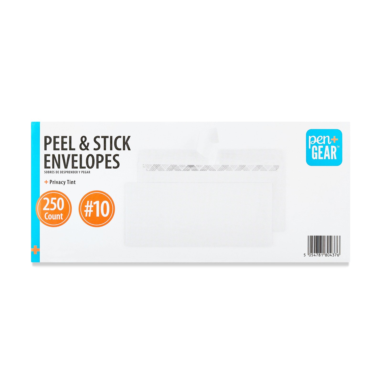 #10 Privacy Tint Peel & Stick Envelopes, White, 4.13″ X 9.5″, 250 Coun