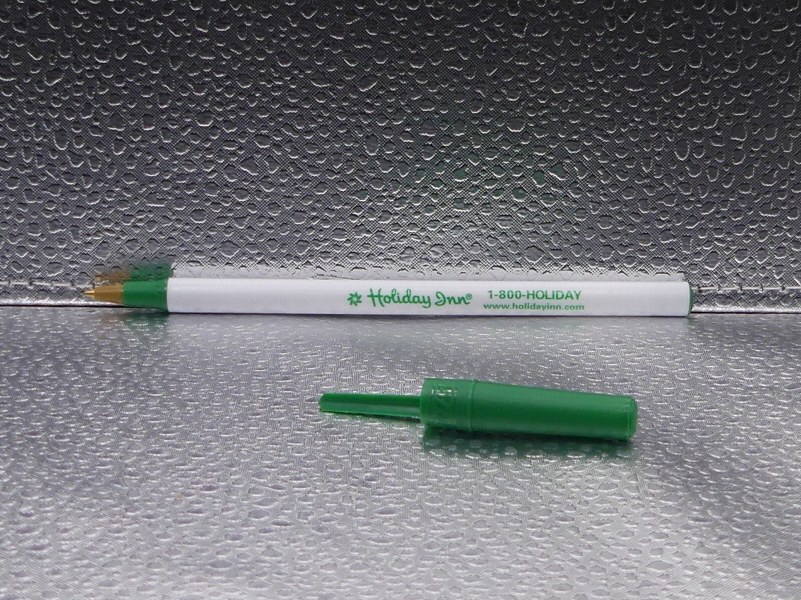 BIC Holiday Inn White Green Hotel Chain Made In Mexico Advertising Ballpoint Pen