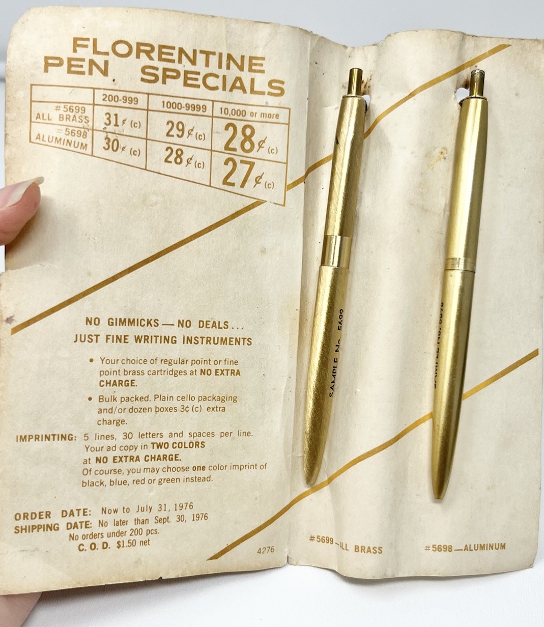 Vintage Lot Sample Pens Ballpoint Everglide Wings Bic Unknown As Is Parts Read