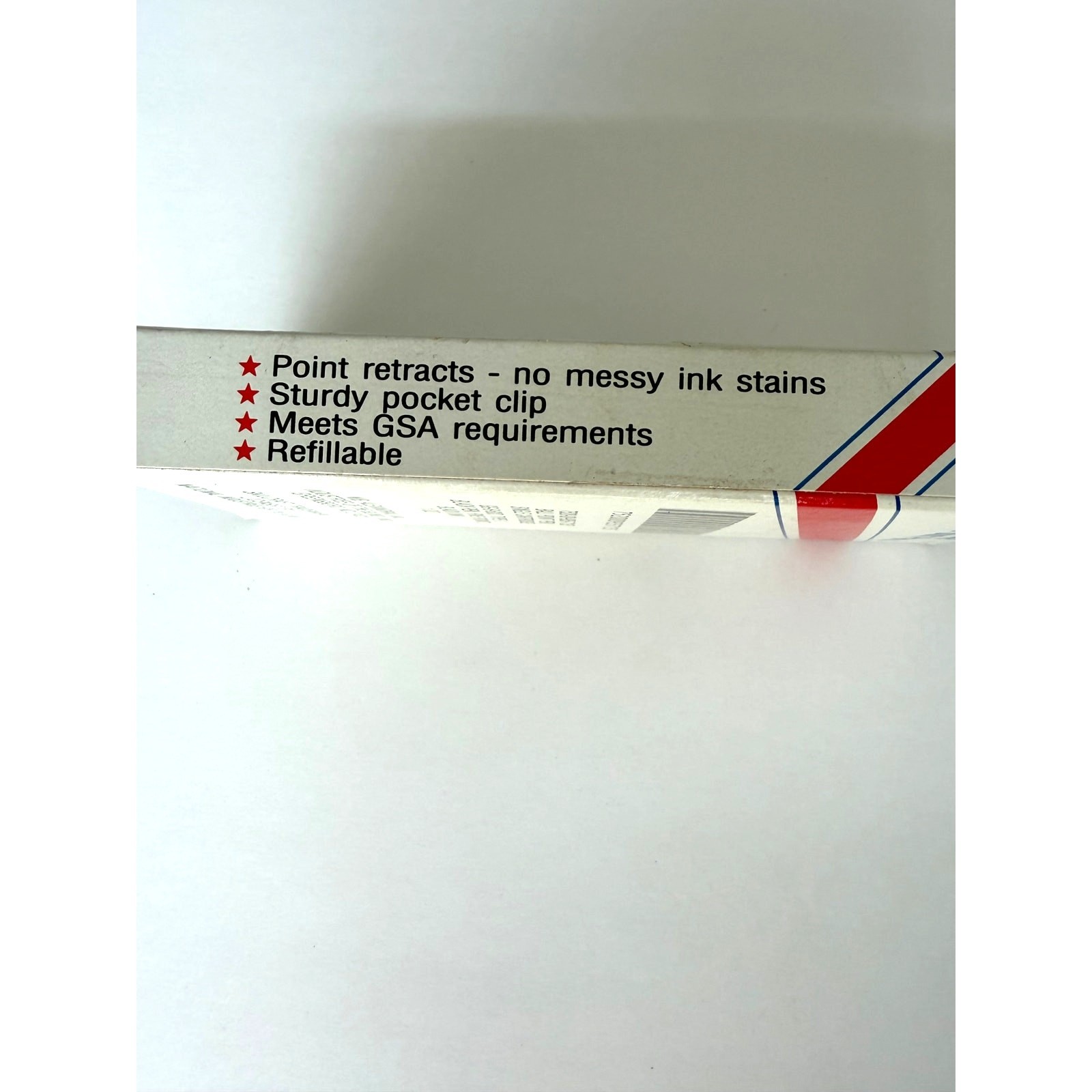 Vintage Skilcraft U.S. Government Retractable Ball Point Pens Box of 12 Fine