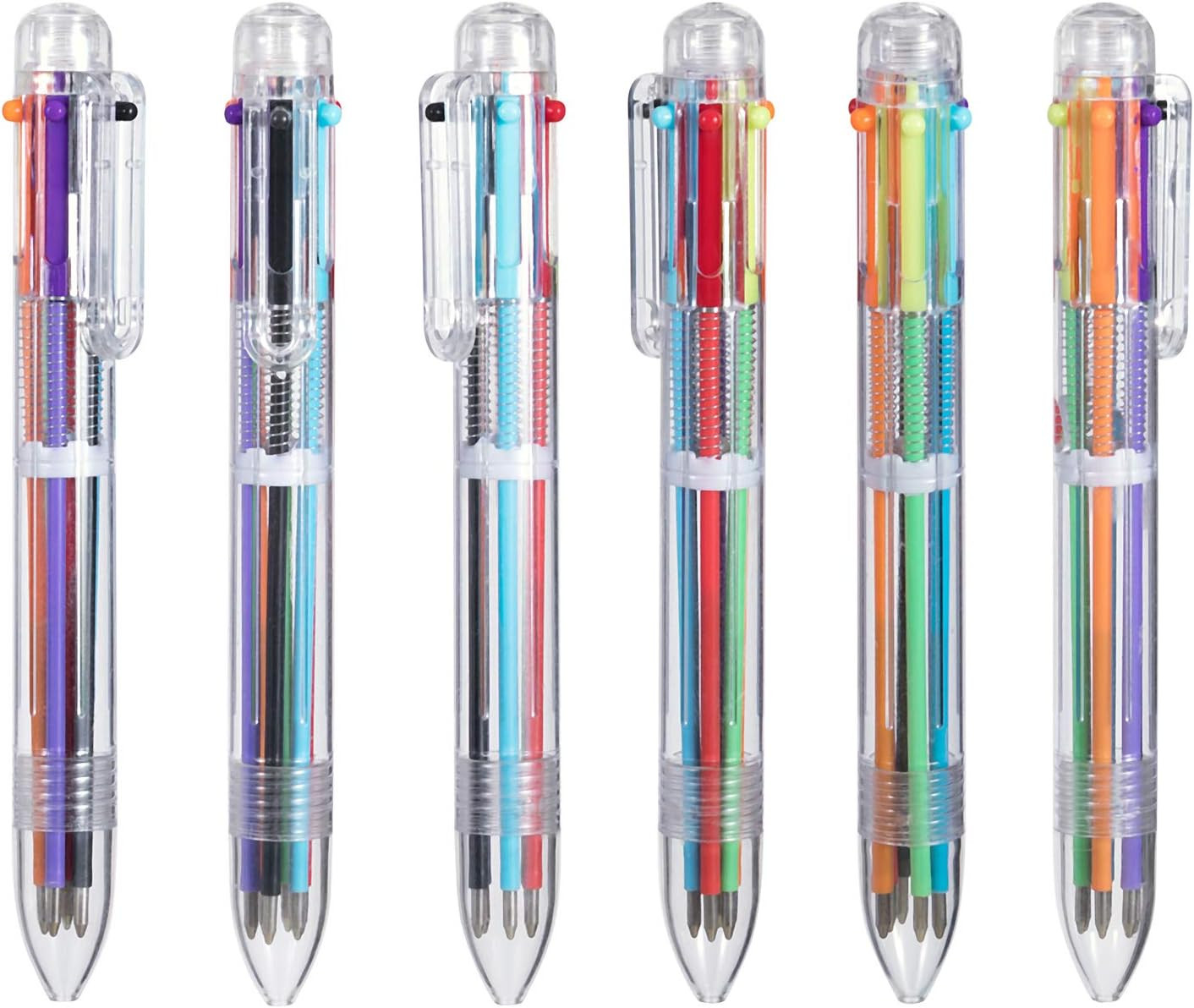 22 Pack 6-In-1 Multicolor Pen for Children Gift Kids Party Favors | 0.5Mm 6-Colo