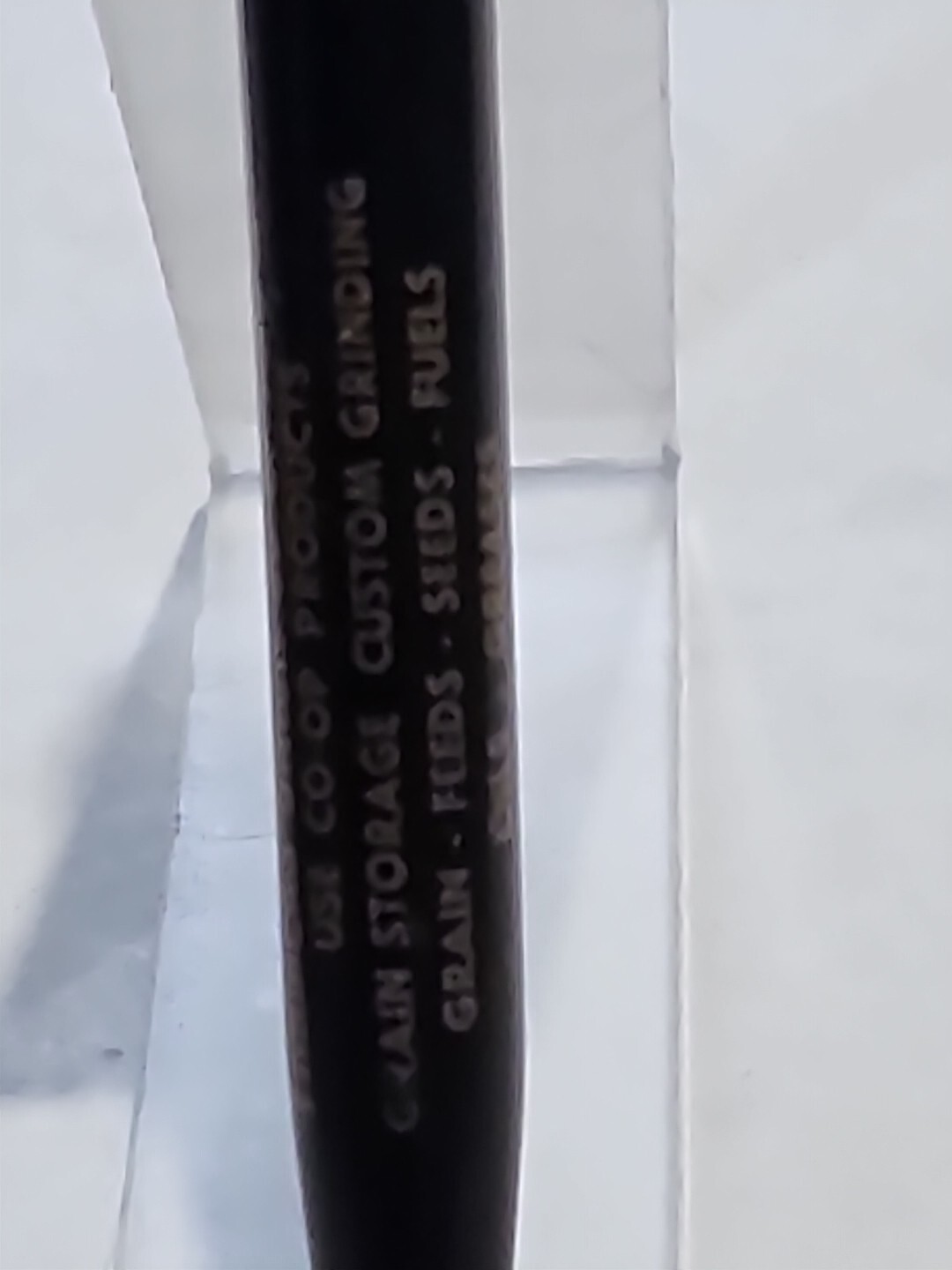 VTG Wings Celluloid Ballpoint Pen Farmers Union Co-Op Assoc. Blue Hill NE A91