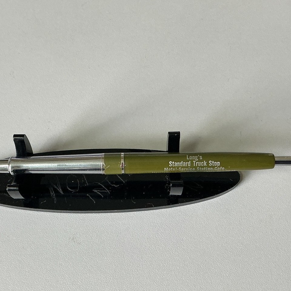 VTG Saleswinner Ballpoint Pen – Long’s Standard Truck Stop Haviland Kansas