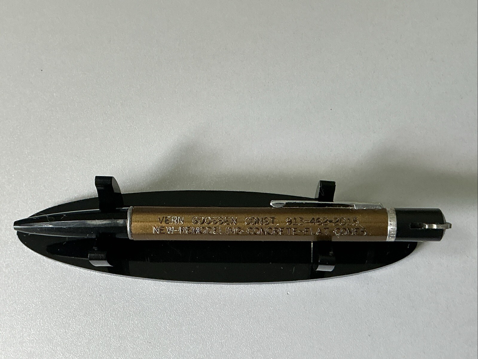 VTG Durolite Ballpoint Pen – Vern Goossen Construction – 1959 Patent – B130
