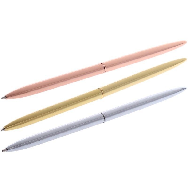 Metal Ballpoint Pen Slim Ball Pen Business Writing Office School Supplies