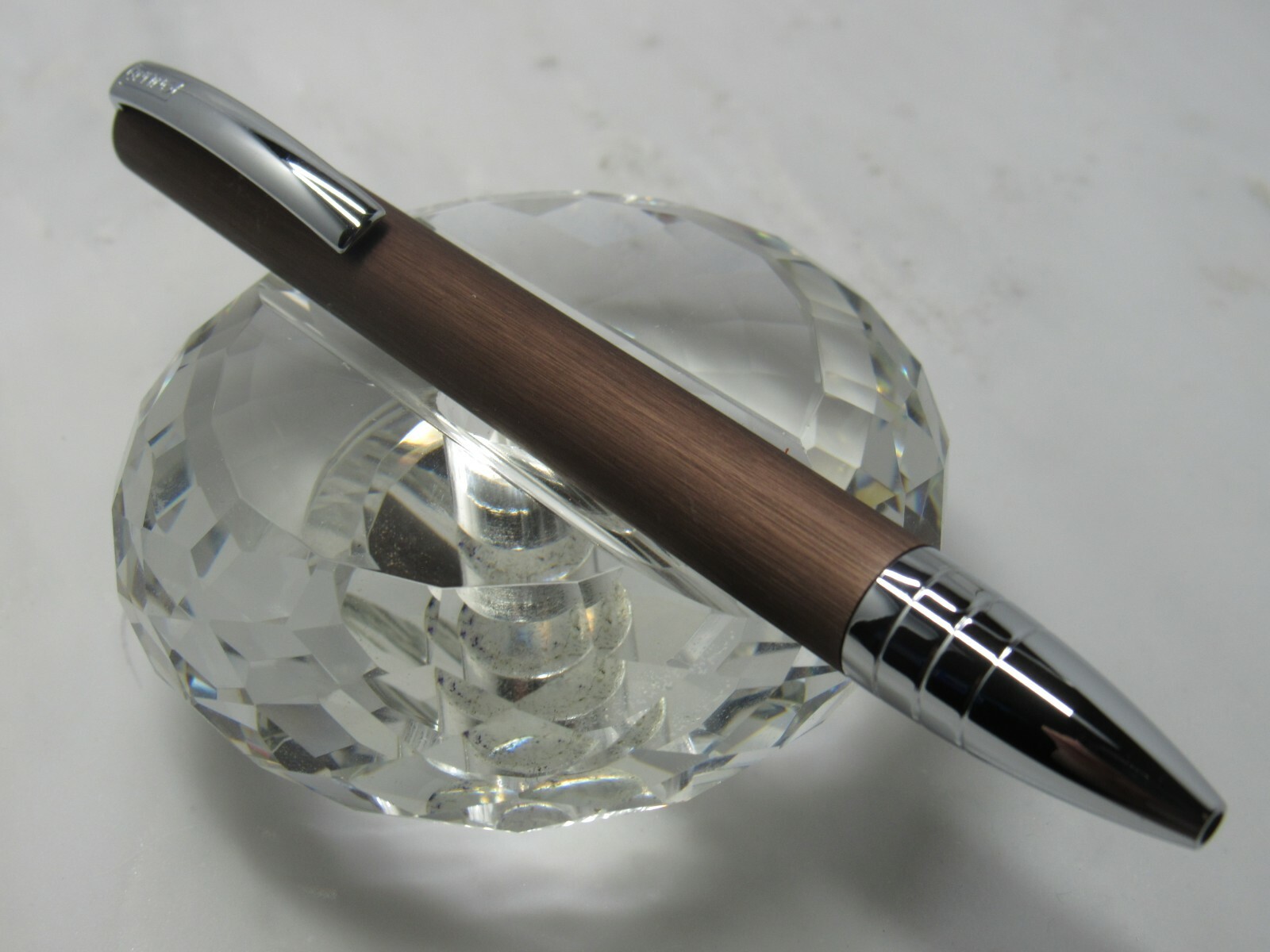 GORGEOUS HIGH QUALITY ONLINE SCHREIBGERATE SATIN BROWN GERMAN VISION BP PEN