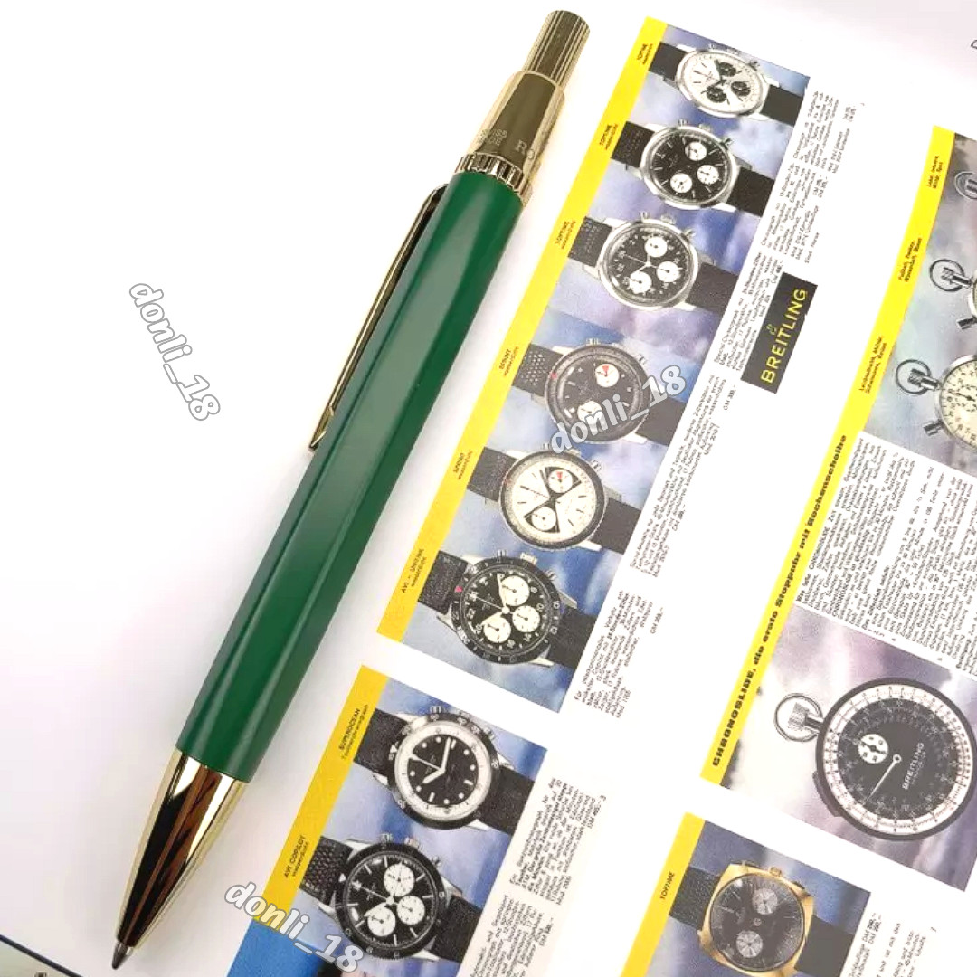 ROLEX Green Gold Ballpoint Pen AD VIP Gift Limited Collector Edition