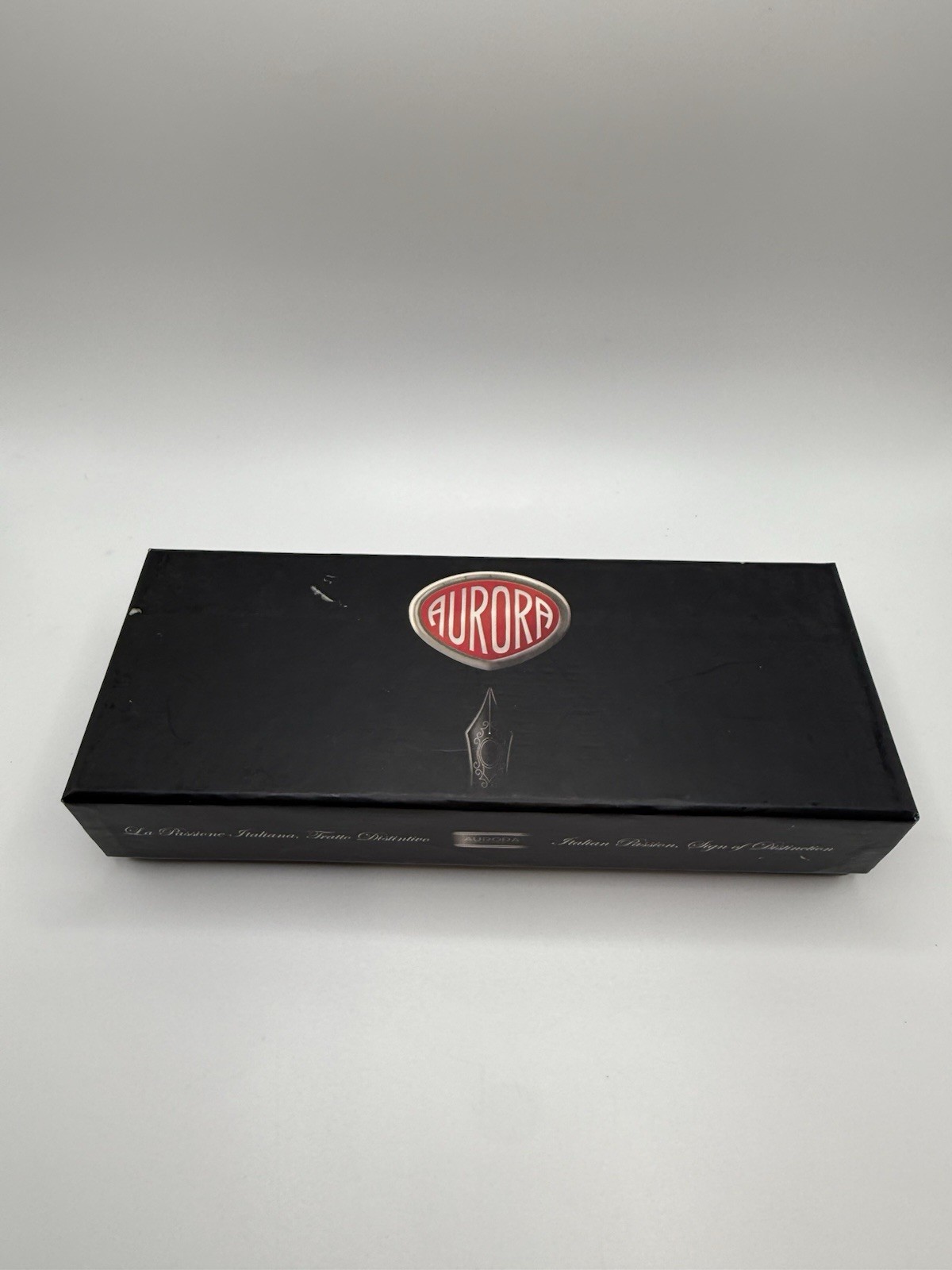 Aurora E31 Ballpoint Pen Matte Red Barrel, Needs Ink Made In Italy