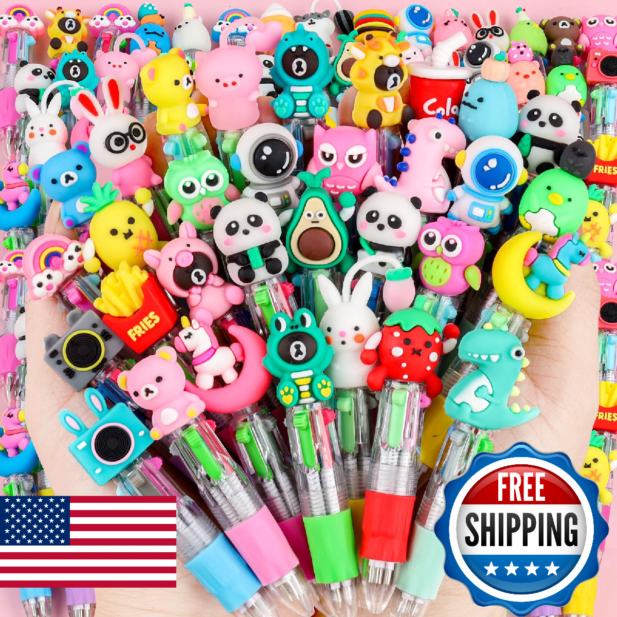 Thesixowls 60 Pcs Mini Pen In One Class Gifts For Students In Bulk Valentines