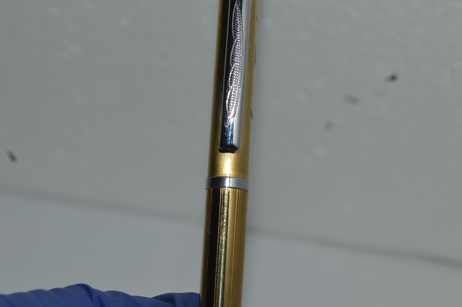 QUILL Ballpoint Pen Engraved Jerry W Sandel New Mexico State Symbol New Old Pen