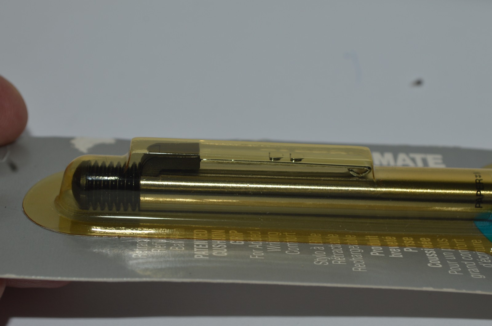 Paper Mate DYNAGRIP RT50 Ballpoint Pen Stainless Steel Made In Japan MOC Ca 1991