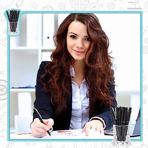 36 Pcs Small Ballpoint Pen Mini Pens Bulk 4 Inch Short Small Pens Tiny Black