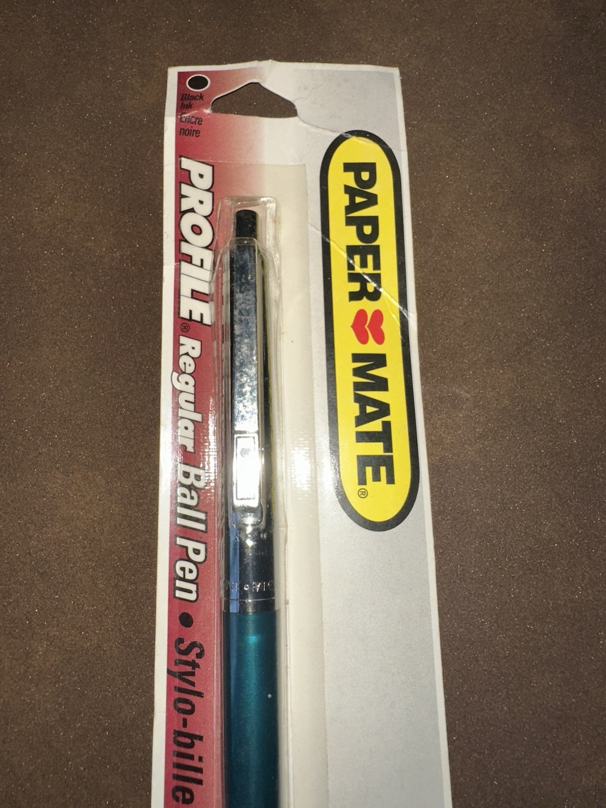 Paper Mate Vintage Double Heart Profile Ball Pen Regular Grip Green Body Mexico