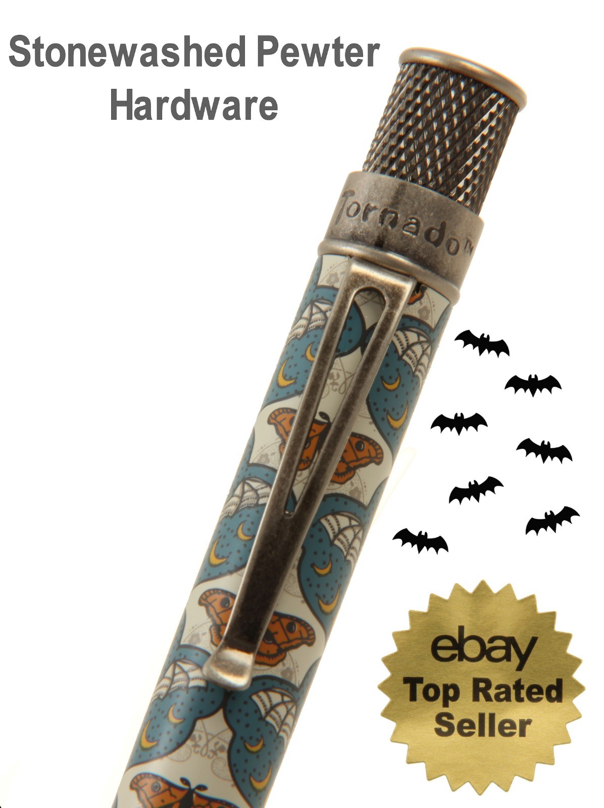 Fisher Space Pen #AG7-BTN / Black Titanium Nitride Astronaut Pen