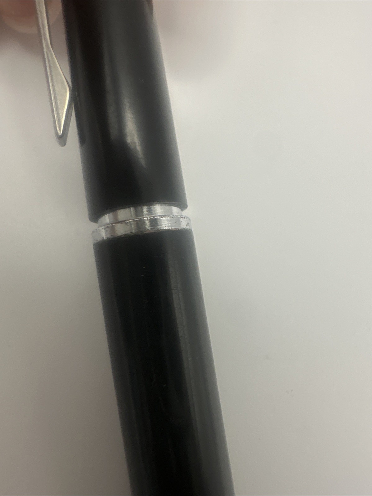 Esterbrook Estie Ballpoint Pen Black Silver Trim (Pencil?)