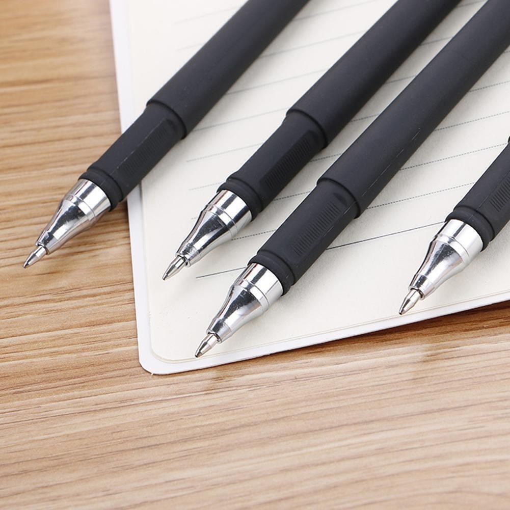 1PC Black Gel Pen Full Matte Water 0.5 Pens Writing Stationery Supply Office BK@