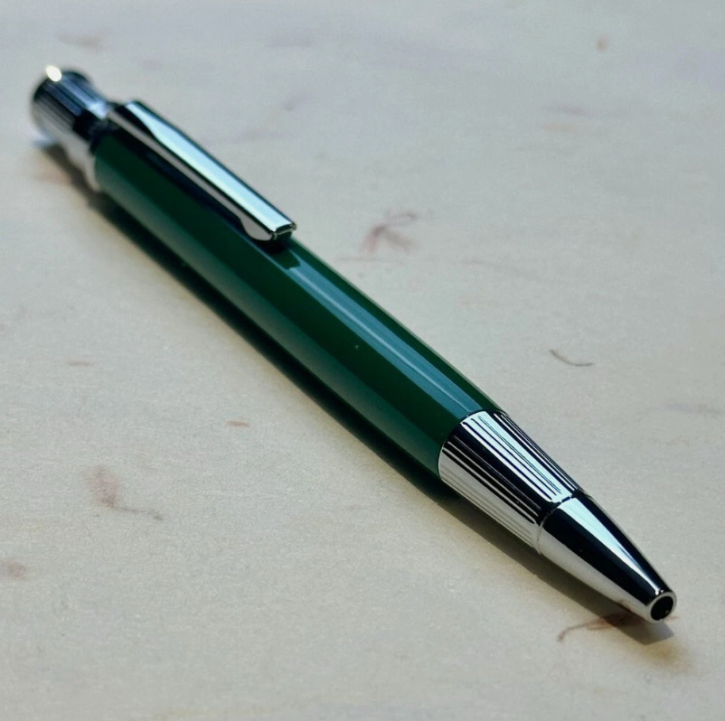 Luxury Rolex Submariner Green Ballpoint Pen Oyster Style Writing Pen w/ Box