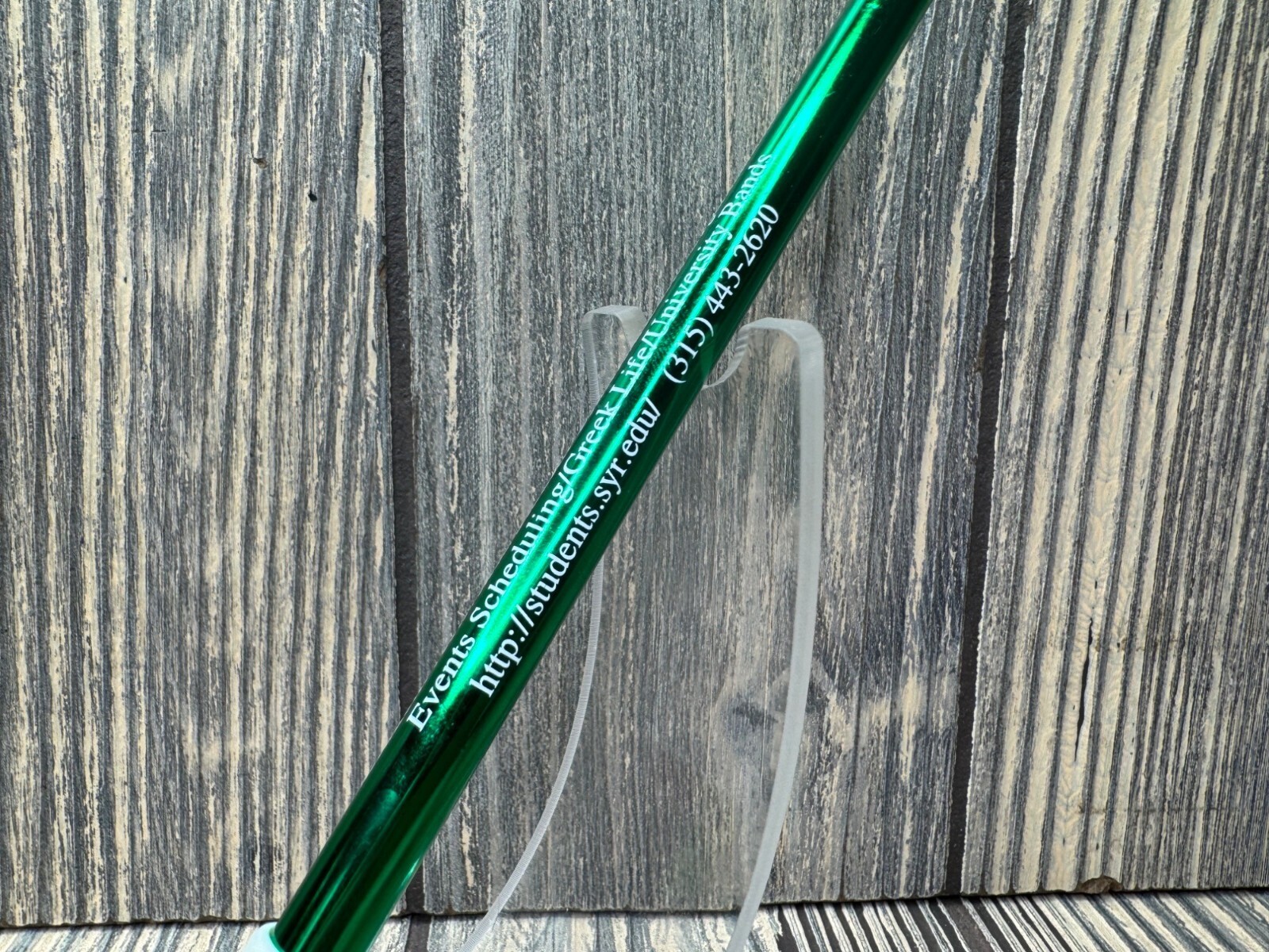 SU Student Programs Retractable Green Pen