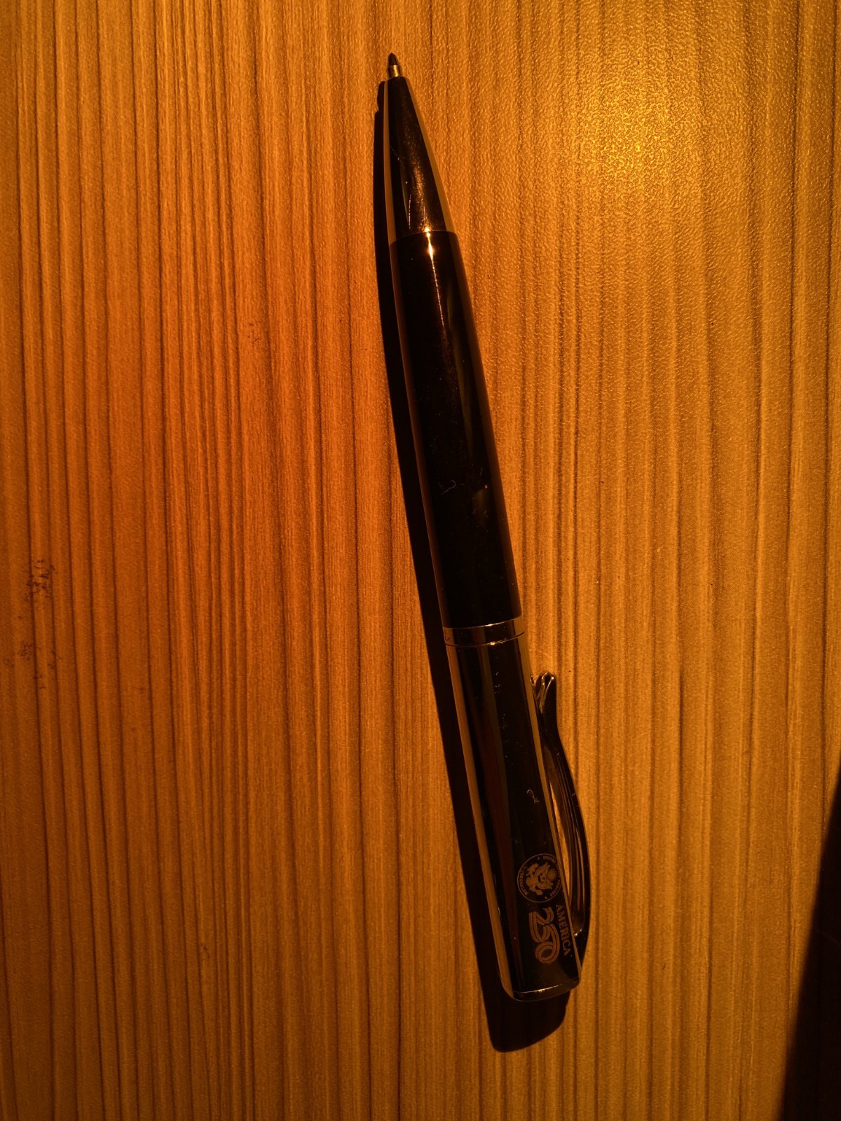 Executive Black & Silver Ballpoint Signature Pen – America 250 Commemorative