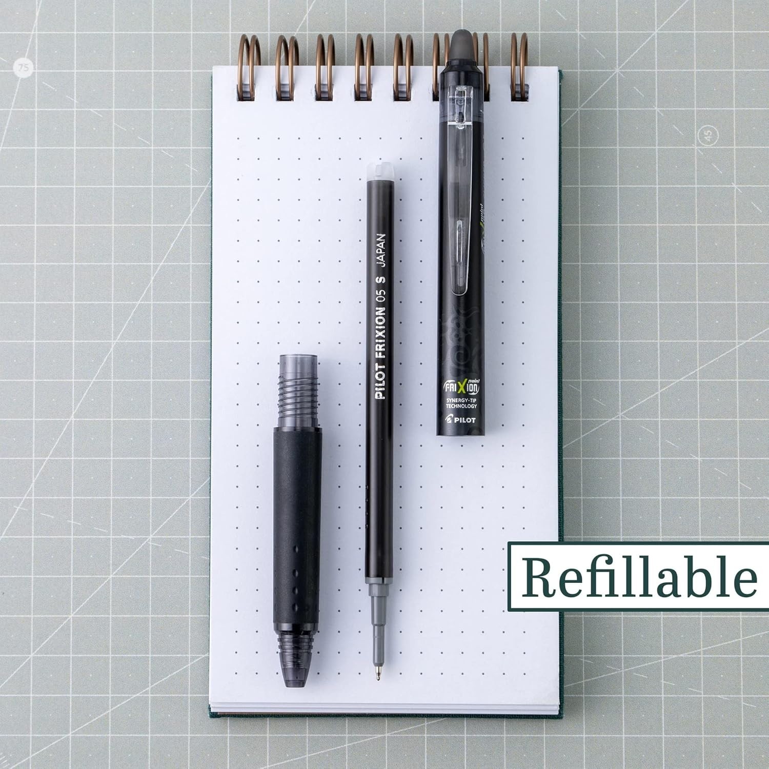 Clicker Erasable, Refillable, Retractable Gel Ink Pens, Extra «