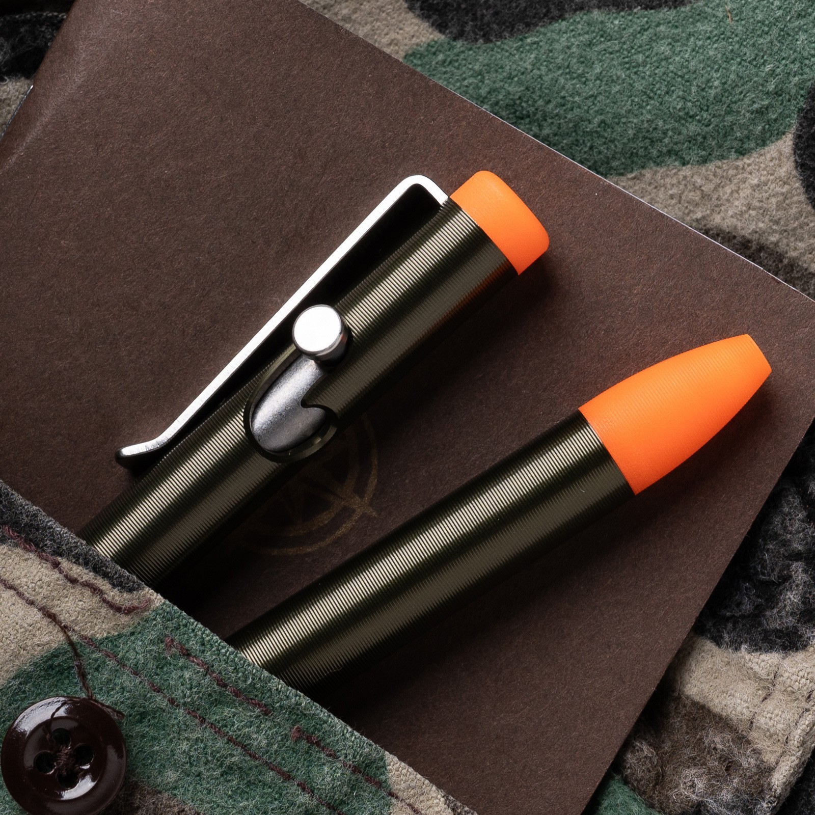 Rare Tactile Turn Aluminum Embrite Standard Bolt Action Orange -New