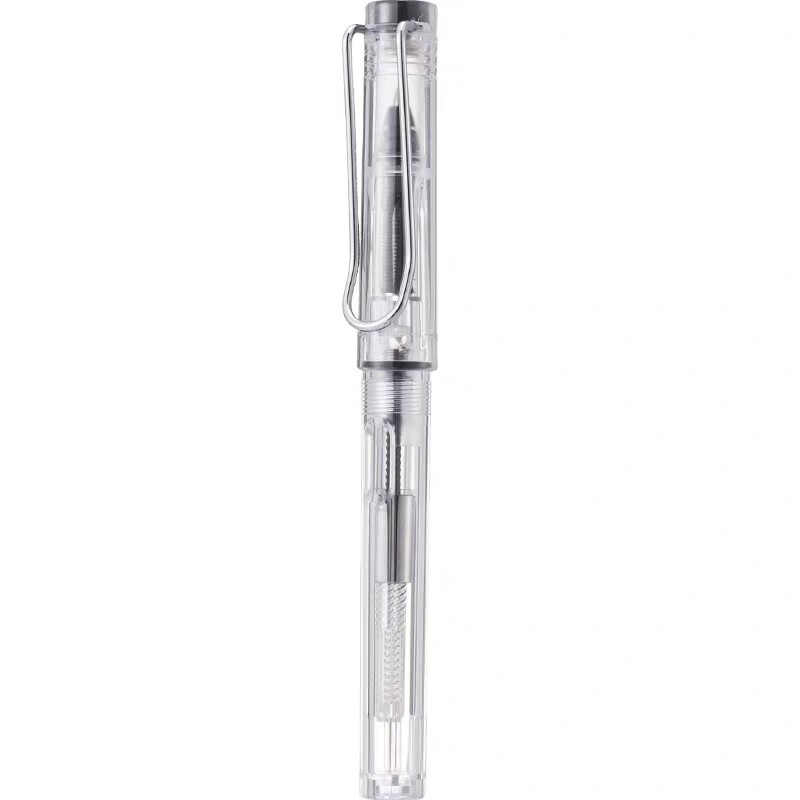 Transparent Gel Pen Creative Ink Converter Pen Type Ballpoint Pen 0.4/0.5mm
