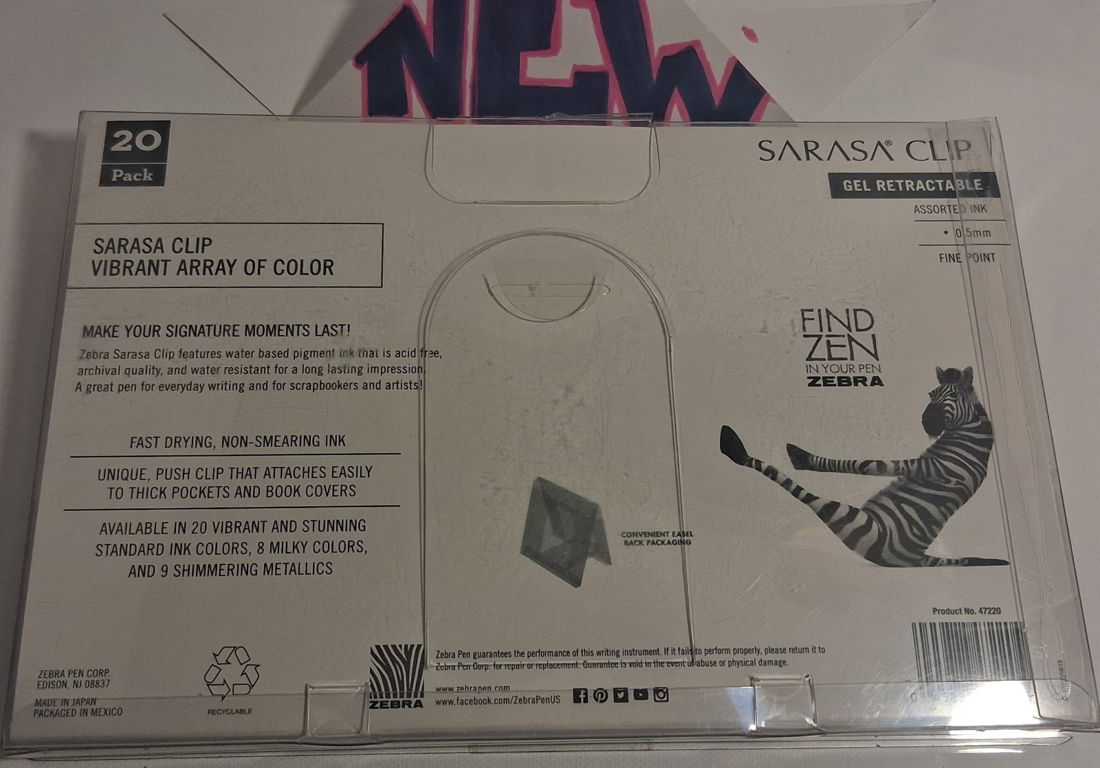 Huge Lot Art 🎨 Zebra Sarasa 20 Gel Pens, mildliner Zebra 301 Total 35 Pens 🐸