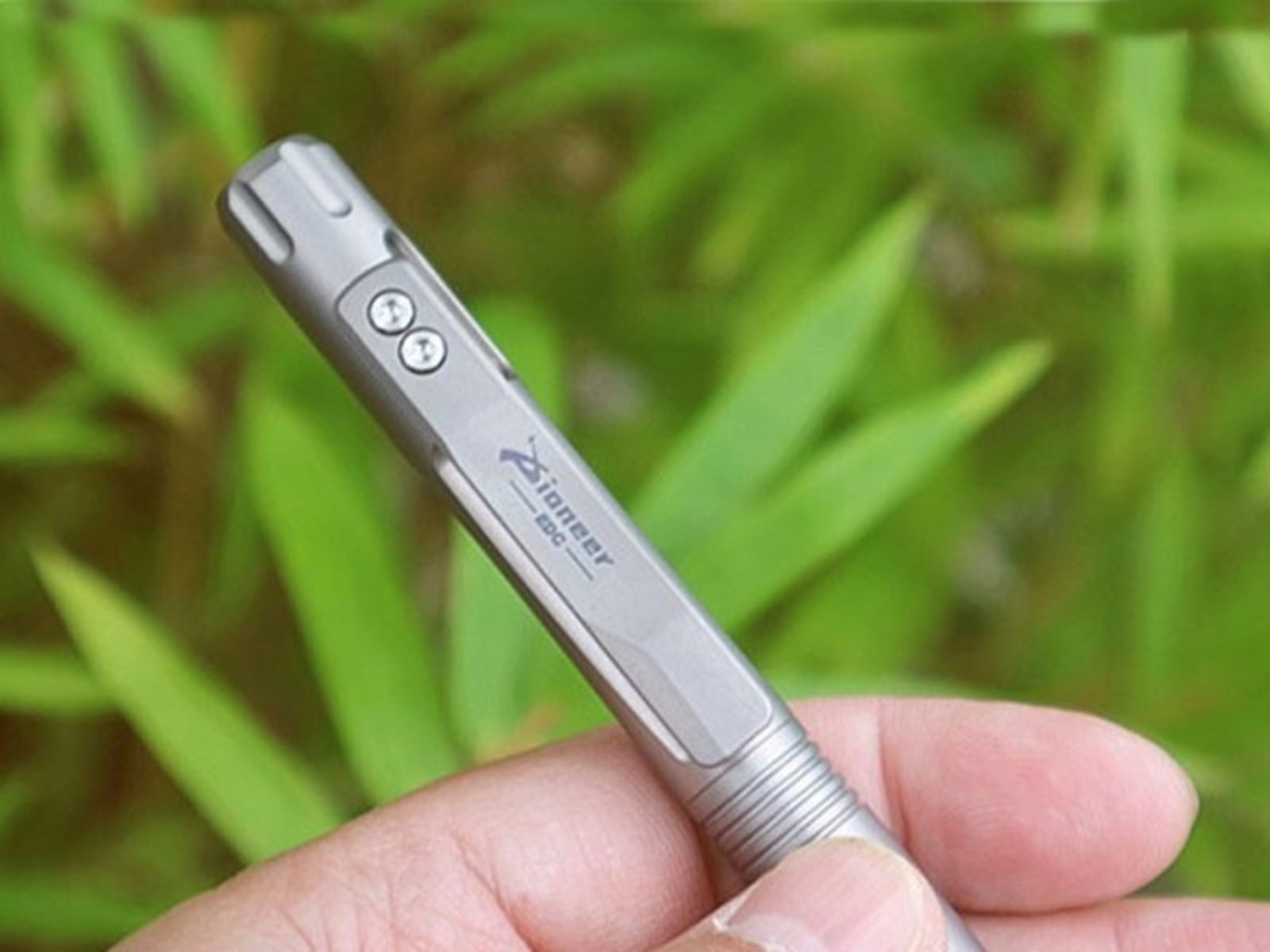 Titanium Alloy Pocket Ball Pen Tactical Signature Ballpoint Pen Outdoor EDC Tool