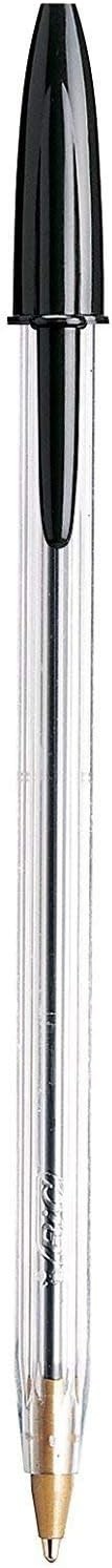 Pack of 10 Ballpoint Pen – Black Ink Ball Point Pens for Office Writing School
