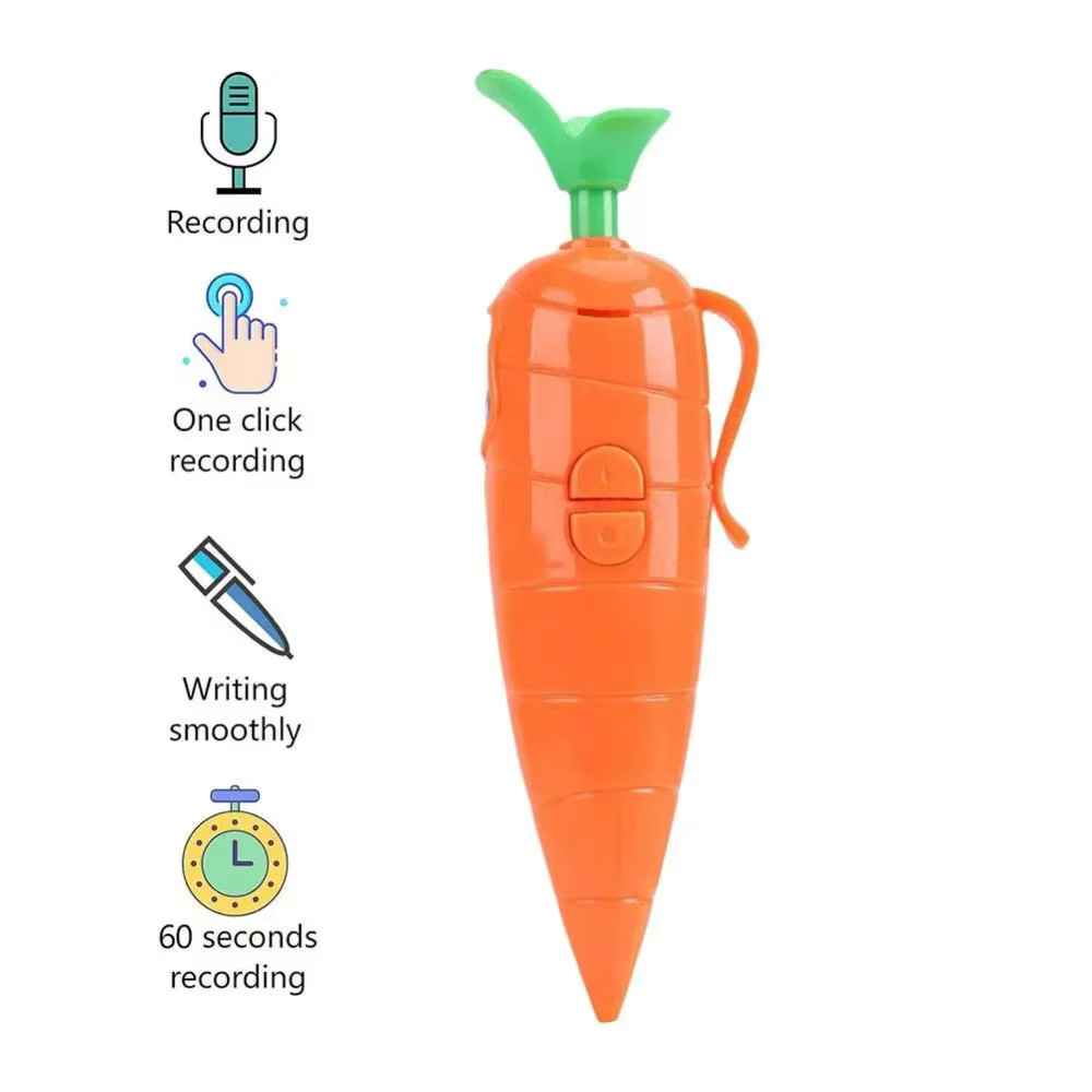 Voice Recorder Pen – Zootopia Bunny LED Ballpoint for Kids – Fun Gift