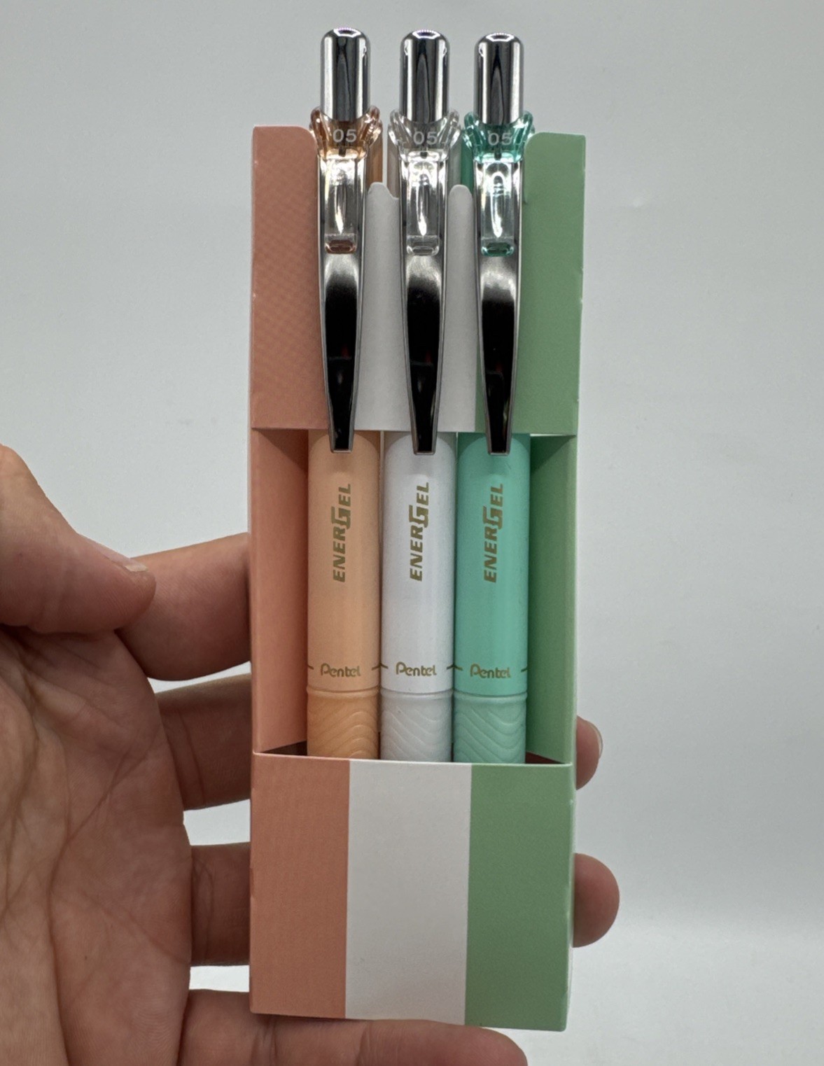 EnerGel Kohare Knock Gel Ink Ballpoint Pen Limited Series Set Of 3 Hareyaka