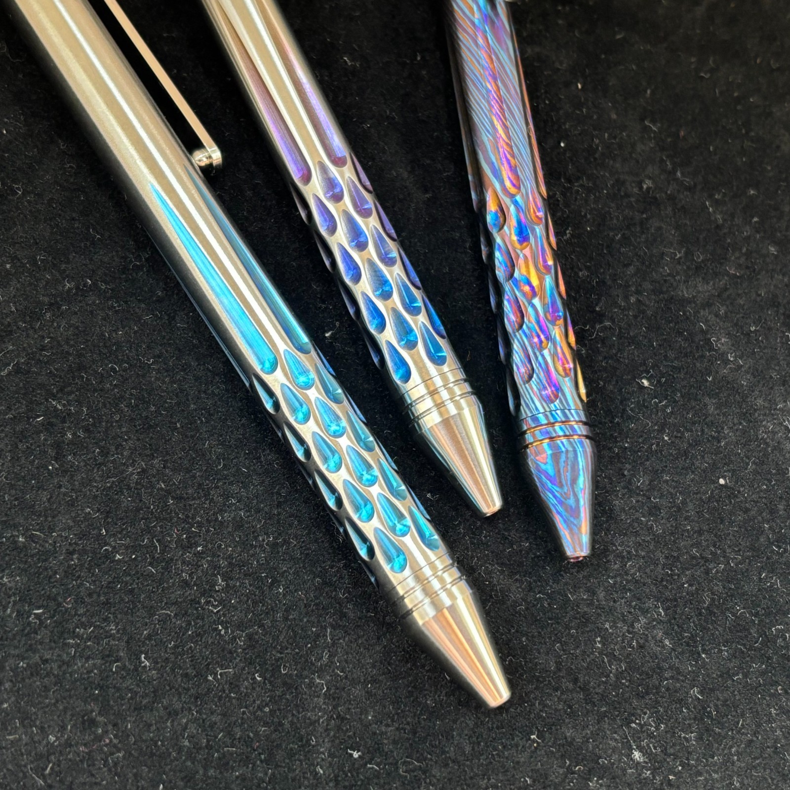 Titanium Ballpoint Pen EDC Pocket Pen Office Business Writing Signature Gift