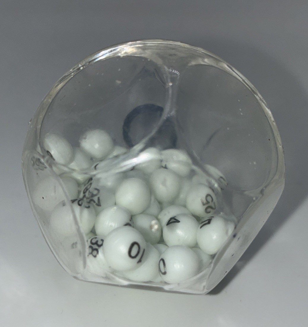 💥 Vintage Novelty Lotto Pen for Lottery Drawing Numbers from~ One to Fifty F/SH
